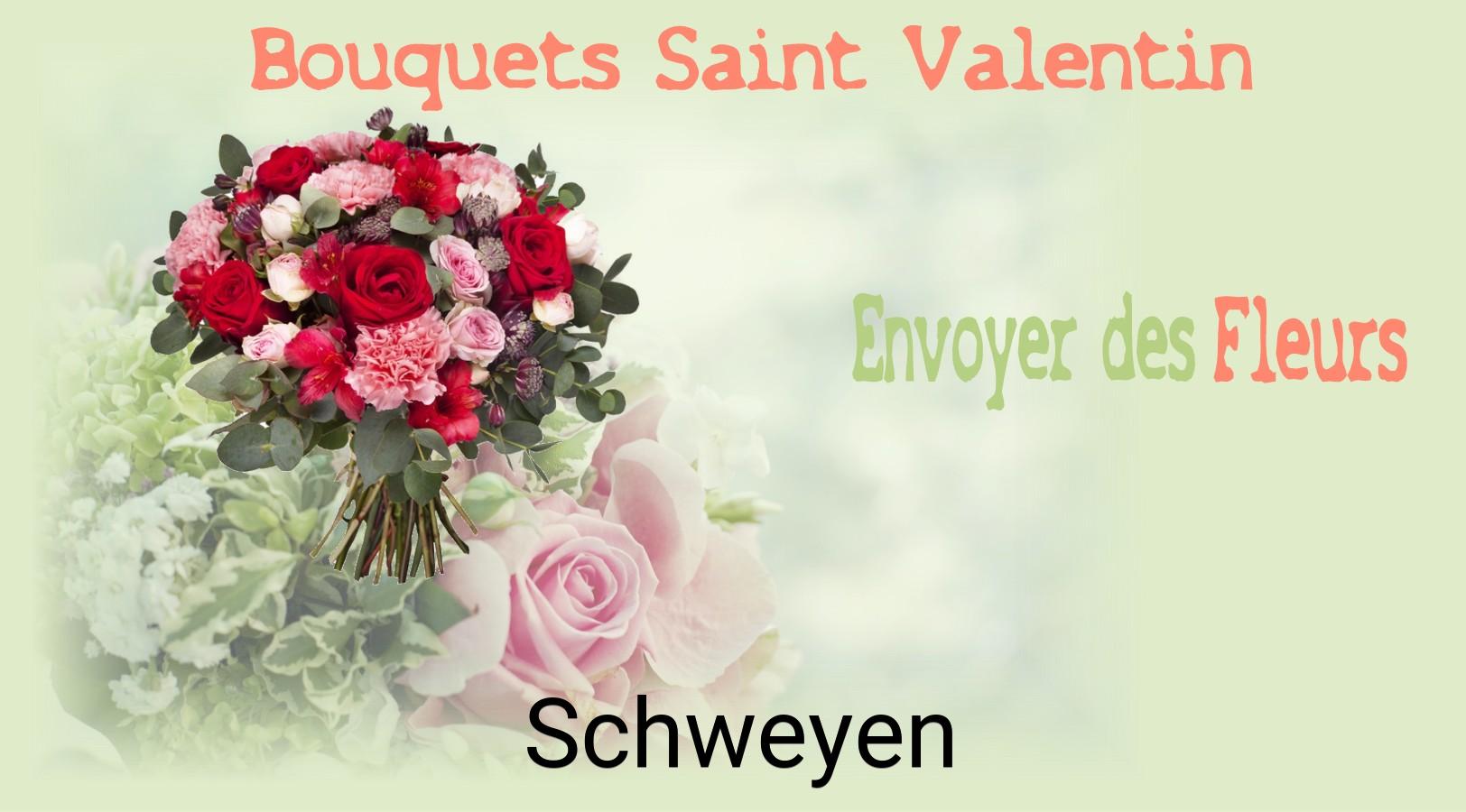 Roses de Saint-Valentin livrées à Schweyen
